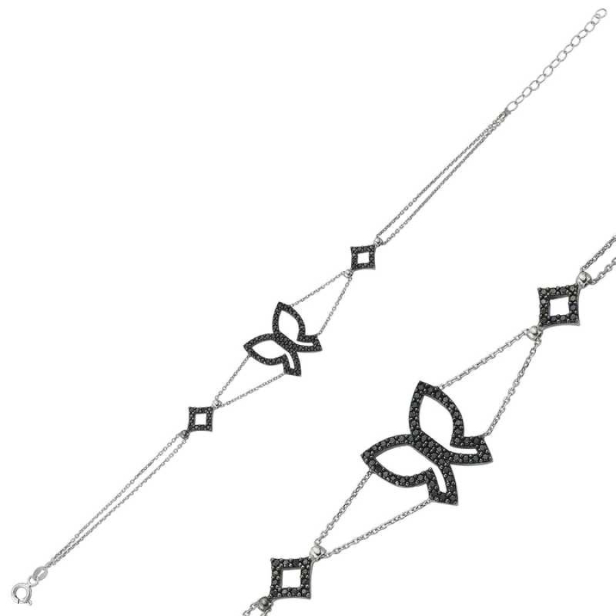 Silver Butterfly Women’s Bracelet