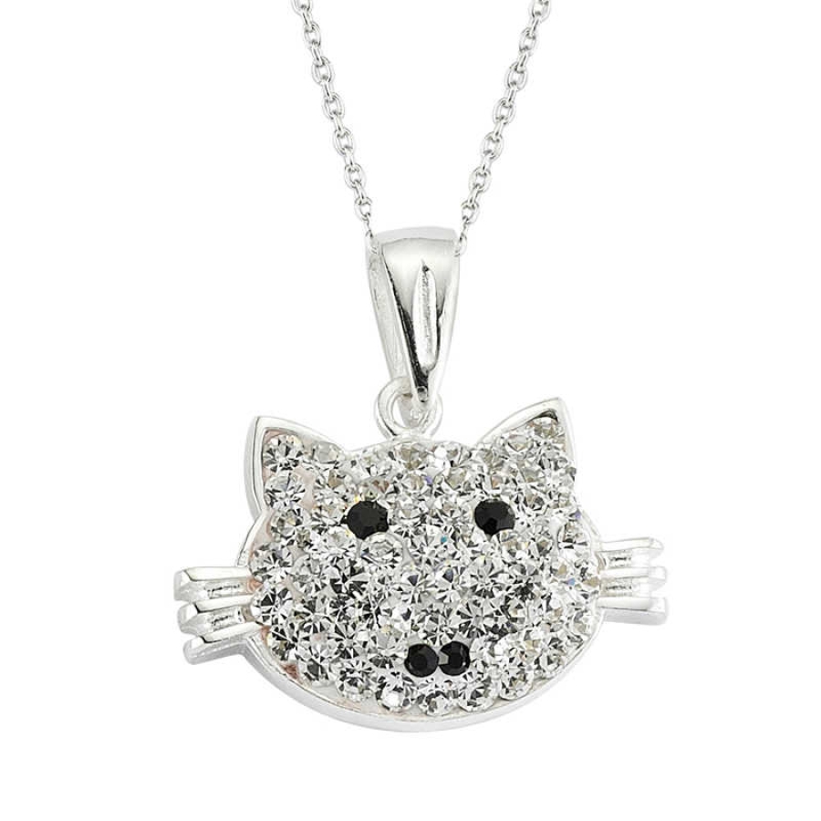 Silver Cat Necklace