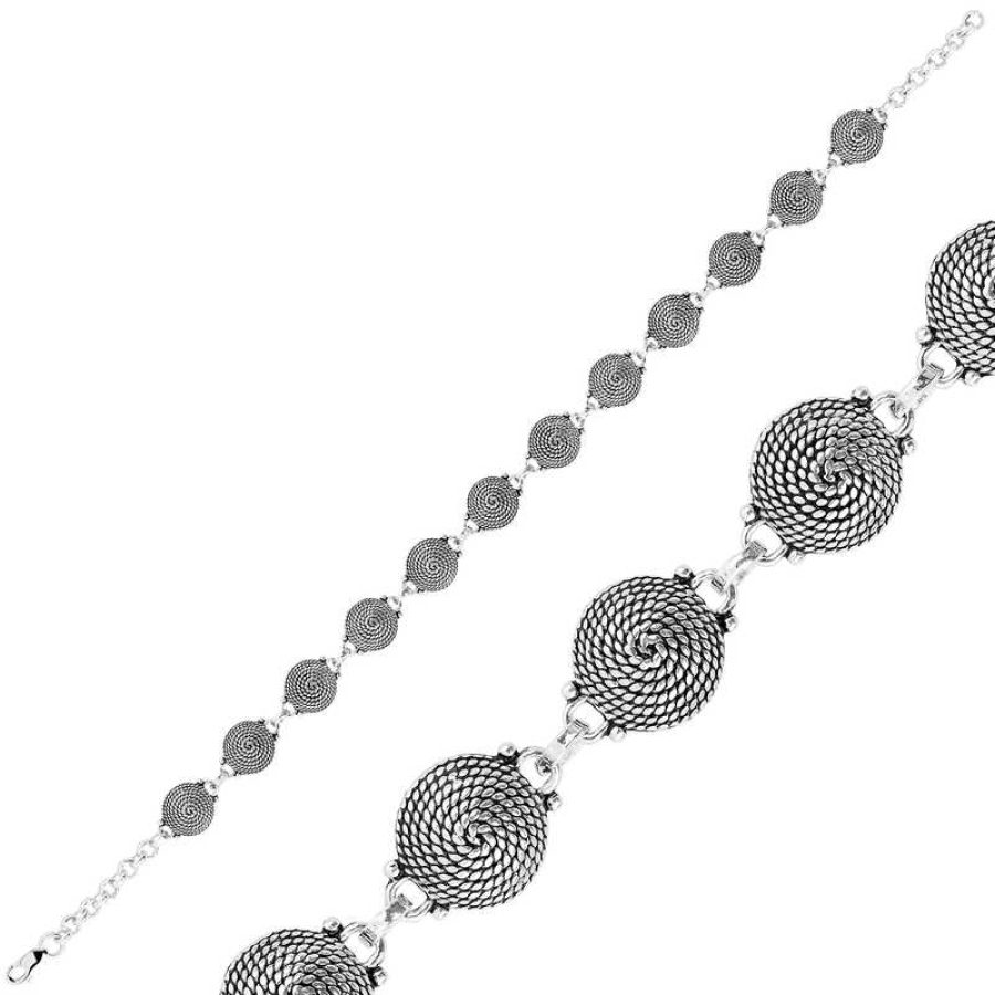 Silver Filigree Women’s Bracelet