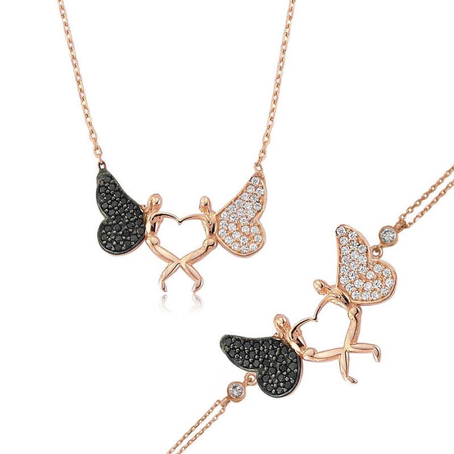 Silver Heart Angel Women’s Set