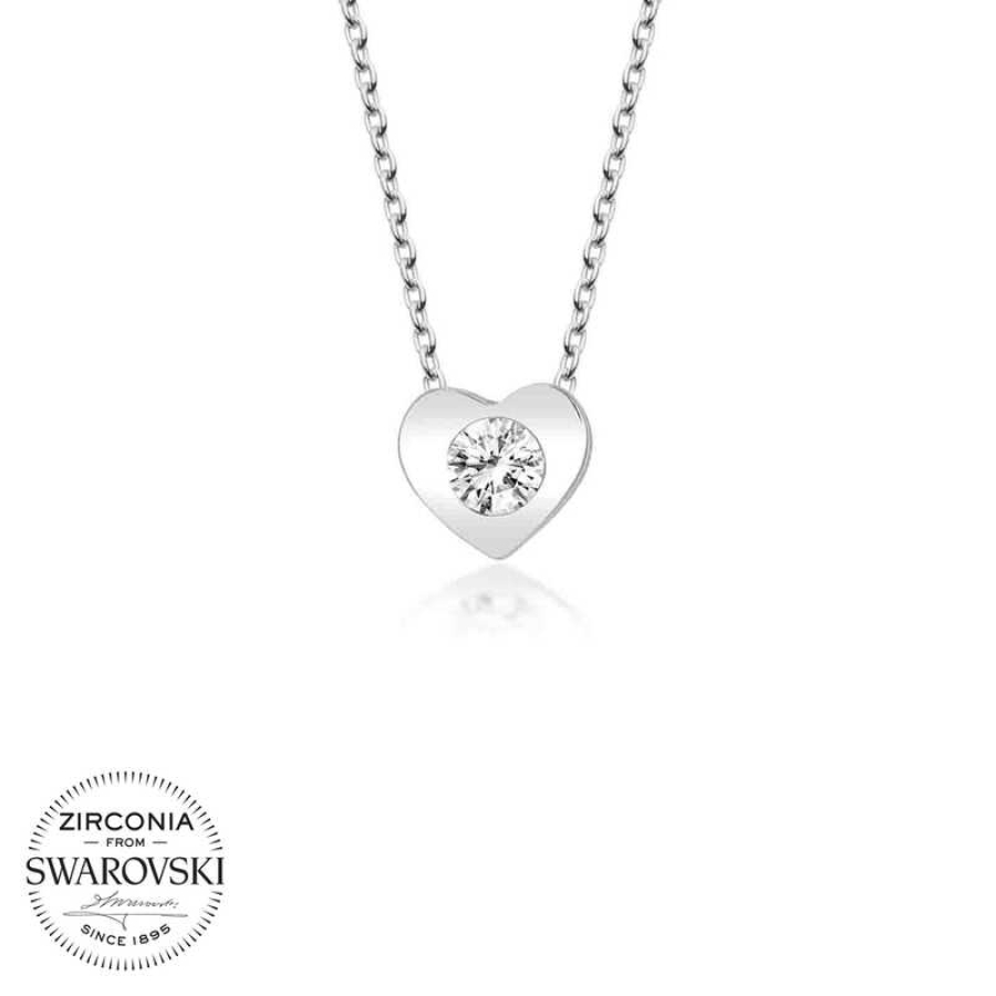 Silver Heart Women’s Necklace