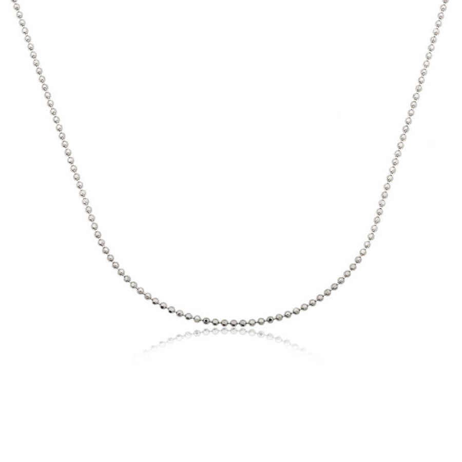 Silver Small Ball Chain