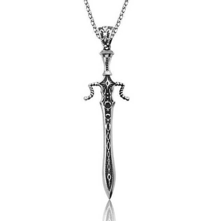 Silver Sword Necklace
