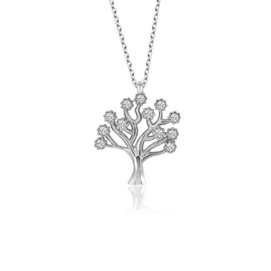 Silver Tree of Life Women’s Necklace