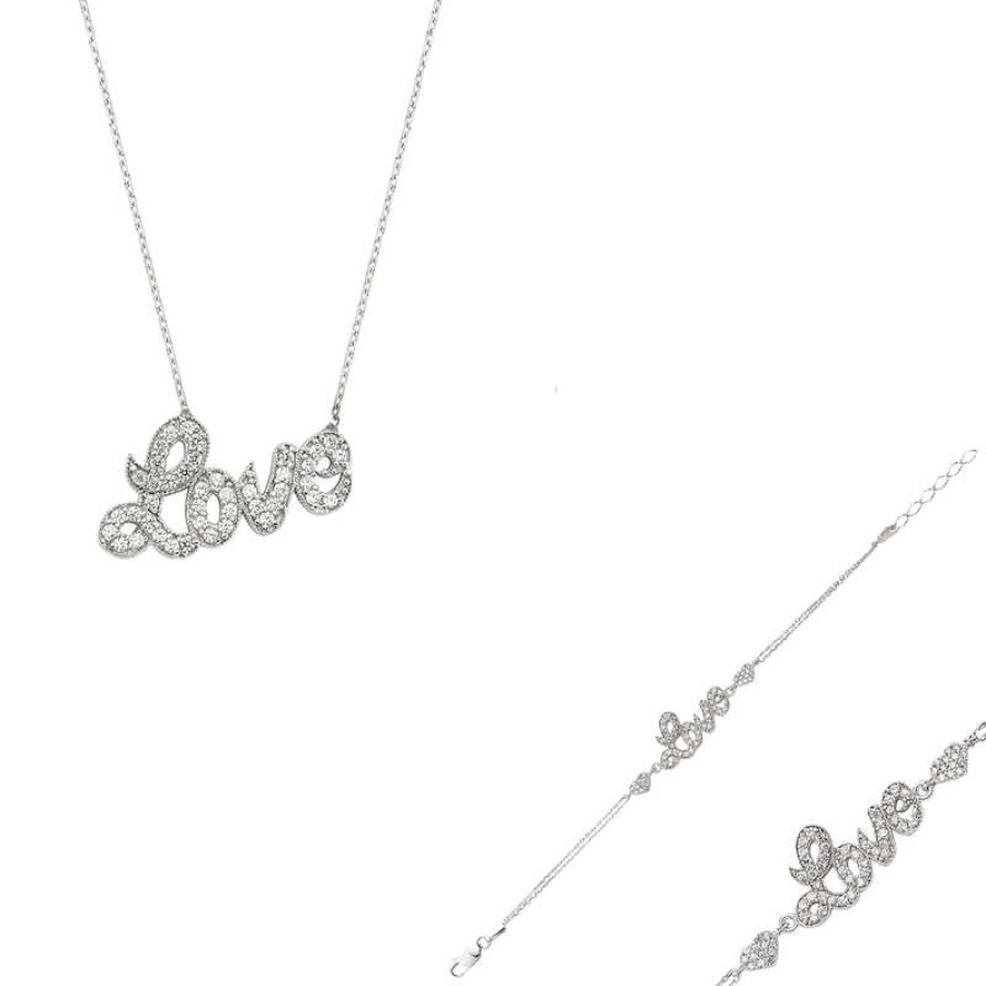 Silver Love Set